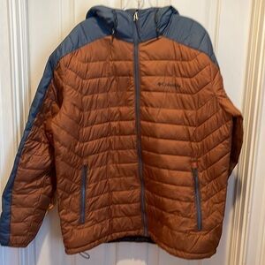 Columbia 🎉HP🎉brown and grayish blue jacket